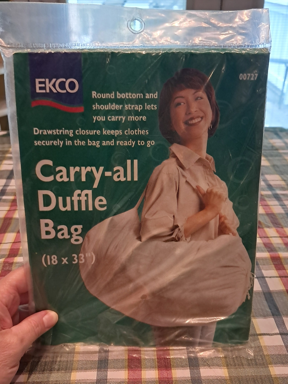 EKCO Carry-all Duffle‎ Bag in Beige
